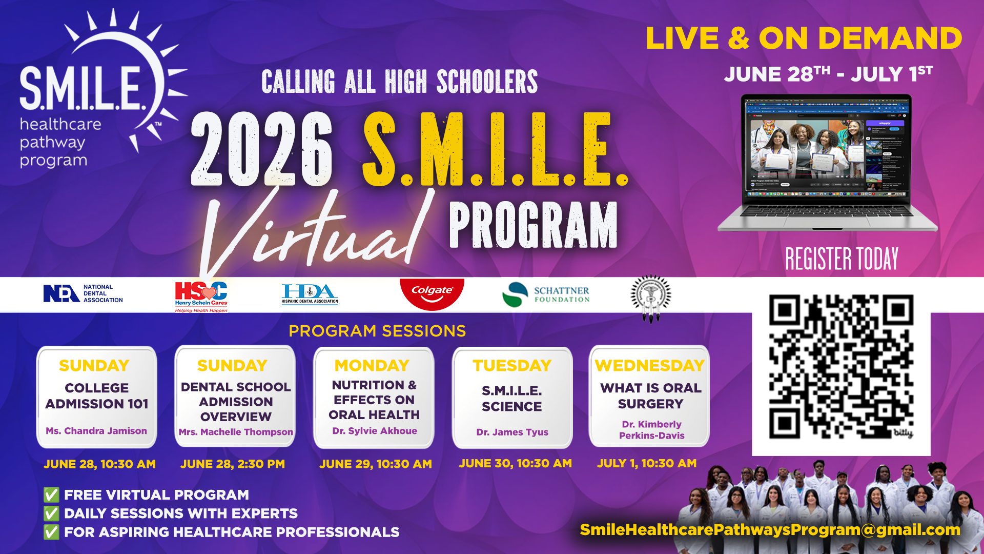 SMILE Virtual Program Flyer