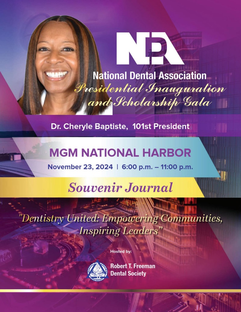 Cover of 2024 NDA Inaugural Gala Souvenir Journal